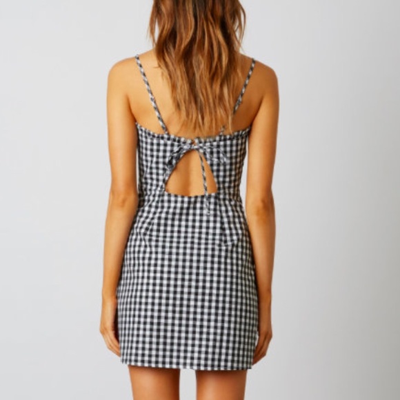 Cotton Candy LA Mini Gingham Dress - Picture 8 of 8
